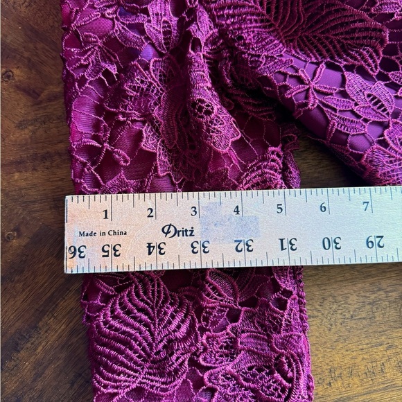 Mother of the Bride Dresses Burgundy - Picture 11 of 13